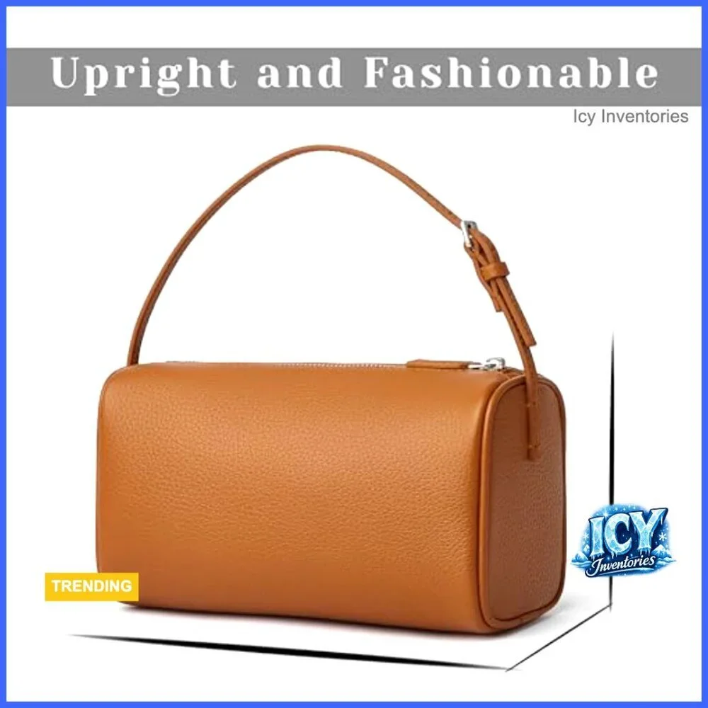 Small Genuine Leather Top Handle Hobo Purse Mini Crossbody Bag